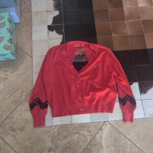 Loungefly Stitch Shoppe    Peanuts collection cardigan size 2x New
